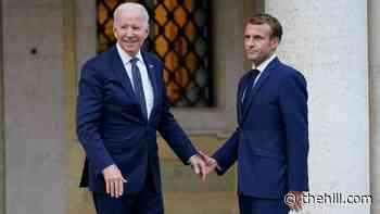 Biden and Macron talk 'diplomatic and deterrence efforts' ahead of French president's Moscow trip