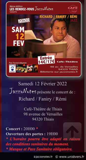 Richard / Faniry / Rémi à Thiais (94) Café Théâtre de Thiais samedi 12 février 2022 - Unidivers