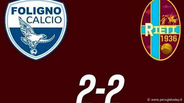 Serie D: Ciganda segna su rigore allo scadere e il Foligno acciuffa il Rieti - PerugiaToday