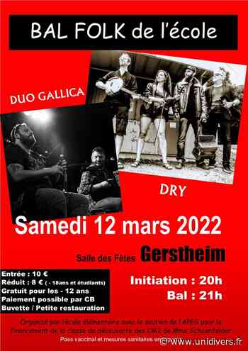 Duo Gallica + DRY Salle des fêtes | Gerstheim samedi 12 mars 2022 - Unidivers