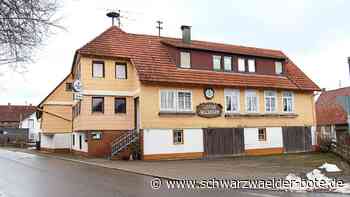 Gasthaus-Sterben - Mit dem Waldhorn schließt Grömbachs letzte Wirtschaft - Schwarzwälder Bote