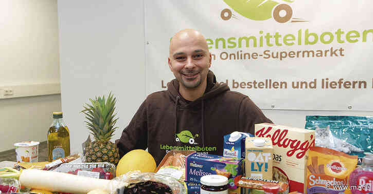 Schriesheim/Mannheim:  Mohammed Khalil liefert Lebensmittel aus der Region an die Haustür