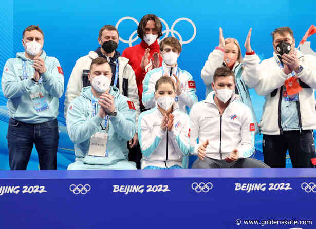 ROC wins Olympic figure skating team event