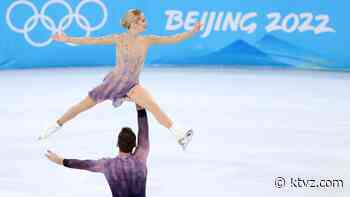 Alexa Knierim/Brandon Frazier skate to 'Fix You' - KTVZ
