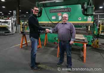 Brandonite banks 50 years at Behlen Industries - Brandon Sun