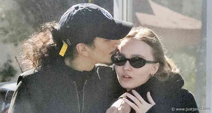 Lily-Rose Depp & Boyfriend Yassine Stein Pack on the PDA During Lunch Date