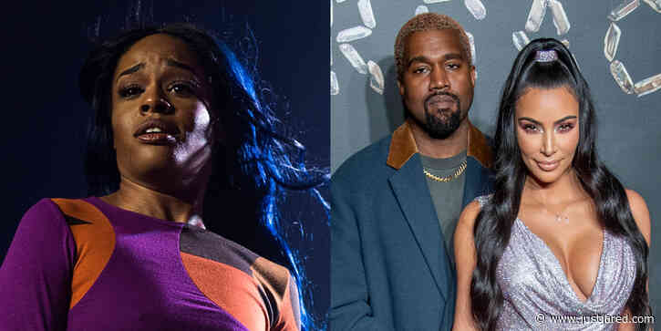 Azealia Banks Weighs In on Kanye West's Public Battle With Kim Kardashian, Calls Him 'An Abusive Psychopath'