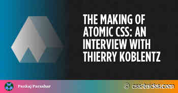 The Making of Atomic CSS: An Interview With Thierry Koblentz