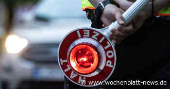 Polizei erstaunt: Mann wird in Ravensburg mit über drei Promille angehalten - WOCHENBLATT