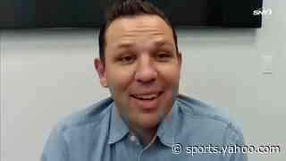 Yankees hitting coach Dillon Lawson explains his approach to improving players' swings | Yankees News Conference - Yahoo Sports