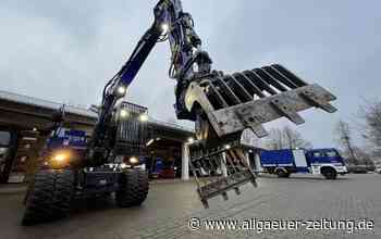 THW Fahrzeuge - THW Memmingen zeigt seinen neuen Fuhrpark - Allgäuer Zeitung