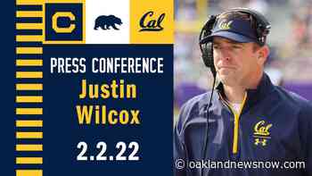 Cal Football: Justin Wilcox Signing Day Press Conference (2.2.22) - Oakland News Now