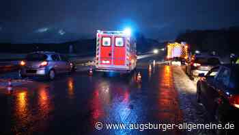 Langer Stau nach Unfall auf der A96 zwischen Stetten und Mindelheim - Augsburger Allgemeine