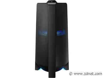 Get the party started with over $400 off this high-powered Samsung Sound Tower