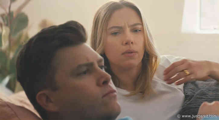 Scarlett Johansson & Colin Jost Star in Amazon Alexa's Super Bowl 2022 Ad Together - Watch Now!