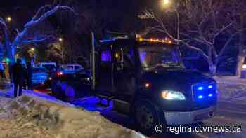 Regina convoy protest departs Albert St. as police step in