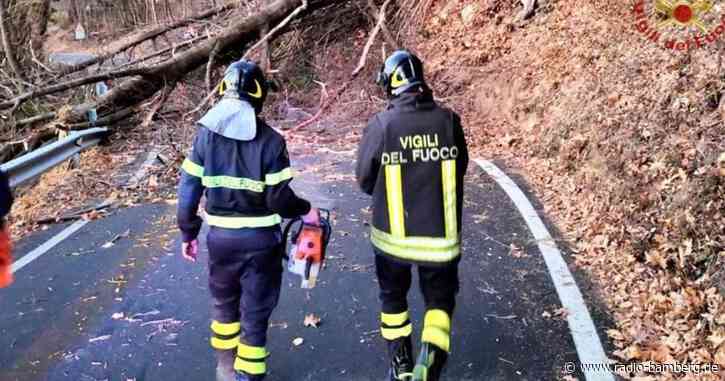 Heftige Stürmen mit Verletzten im Nordwesten Italiens