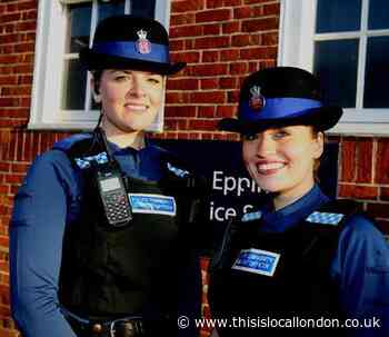 Thank you card to Epping police officers sent to Australia