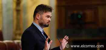 Esquerra avisa a Sánchez que no hay mayoría alternativa a la de la investidura - El Correo