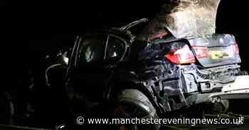 Man rushed to hospital after he was rescued from car in Oldham - Manchester Evening News