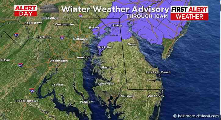 Maryland Weather: A Cloudy Monday Followed By Rain & Drizzle Later On