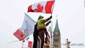 Crippling Covid protests in Canada enter second week as reported hate-related cases probed