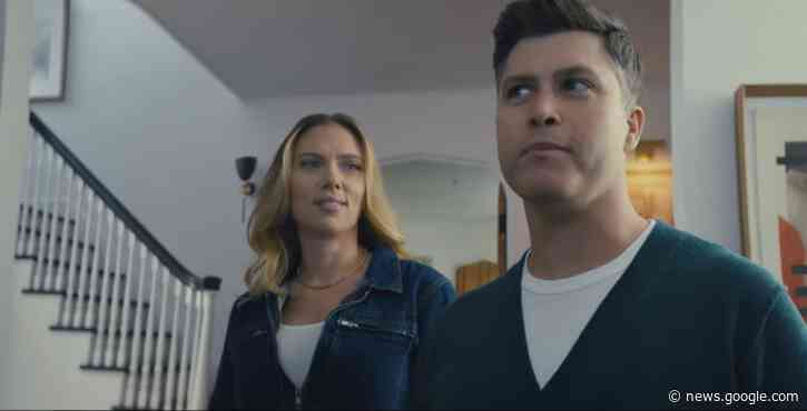 Scarlett Johansson And Colin Jost Have Their Minds Read By Amazon Alexa In Super Bowl Ad - Deadline