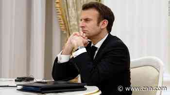 Macron takes lead on Europe's efforts to diffuse crisis