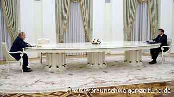 Macron dringt bei Putin auf Deeskalation in der Ukraine-Krise