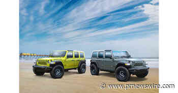 Jeep® Brand Makes Big Splashes With 2022 Wrangler High Tide Model and New High Velocity Yellow