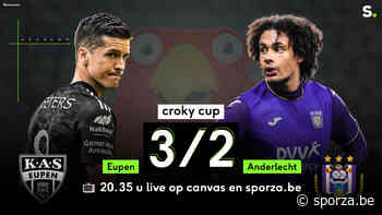 Bekervoetbal: vanavond Gent-Club Brugge, kijk morgen naar Eupen-Anderlecht - Sporza.be