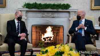 Biden: US, Germany working in 'lockstep' to counter Russian aggression