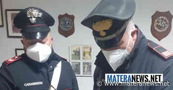 Matera, giovane in carcere: ecco l'arresto dei Carabinieri - Matera News