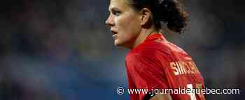 Christine Sinclair en deuil de sa mère