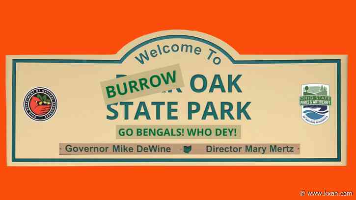 'Burrow Oak State Park': Three Ohio state parks renamed for Bengals players