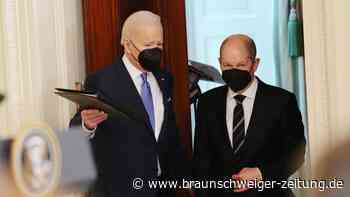 Scholz in den USA: Bei Nord Stream 2 wird nur Biden konkret