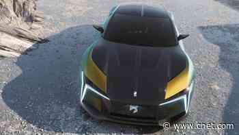 DS E-Tense Performance concept is a low-slung, fully functional EV     - Roadshow