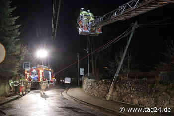 Tief "Roxana" stürmt durch Dresden: Mehrere Telefonmasten beschädigt - TAG24