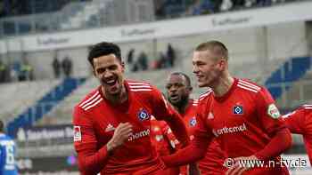 Dresden-Debakel gegen Hansa: Gigantischer Glatzel lässt Hamburg träumen - n-tv NACHRICHTEN