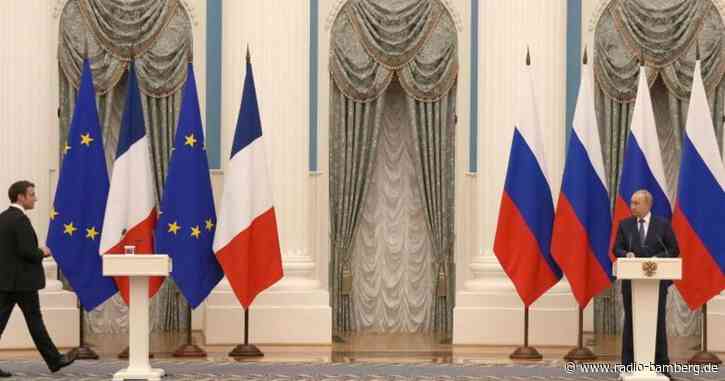 Putin und Macron blicken in Ukraine-Krise auf Friedensplan