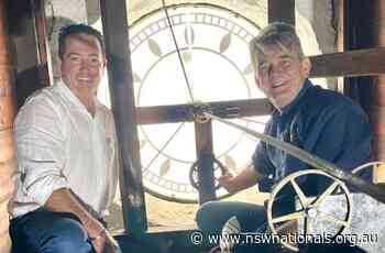 Bathurst Courthouse clock on display once more - NSW Nationals
