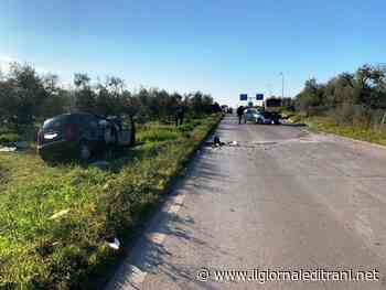 Incidente sull'Andria-Bisceglie in territorio di Trani: tre feriti - ilgiornaleditrani - Radio Bombo