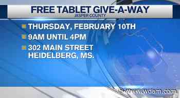 Free tablet giveaway to be hosted in Jasper Co. - WDAM
