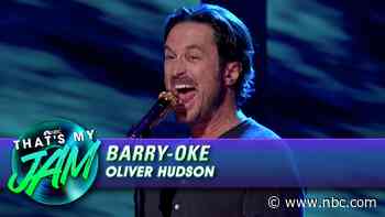 Watch That's My Jam Highlight: Oliver Hudson Sings a Barry-Oke Version of "I Want It That Way" by Backstreet Boys | That's My Jam - NBC
