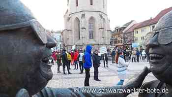 Corona-Demos in Balingen - Gericht bestätigt einige Bußgelder - Schwarzwälder Bote