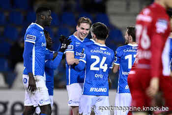 KRC Genk duikt top 8 binnen na 2-0-zege tegen Zulte Waregem - Sportmagazine Voetbal