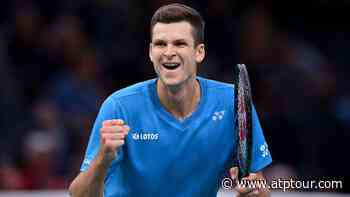 Hubert Hurkacz Blunts Jo-Wilfried Tsonga Attack At The ABN Amro World Tennis Tournament - ATP Tour
