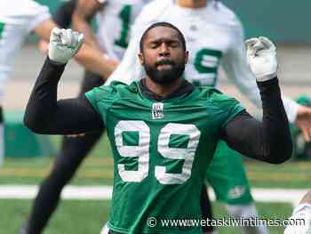 Riders release DE Jonathan Woodard - Wetaskiwin Times Advertiser