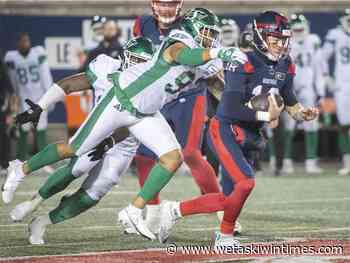 Saskatchewan Roughriders re-sign defensive end Pete Robertson - Wetaskiwin Times Advertiser