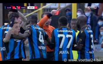 Noa Lang gaat door het lint na ongelooflijke rode kaart in slot van Club-AA Gent - Voetbal24.be